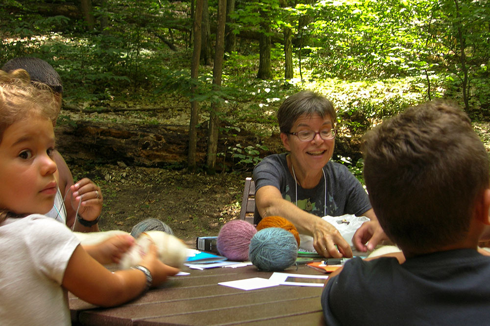 Nancy McKay leads workshops