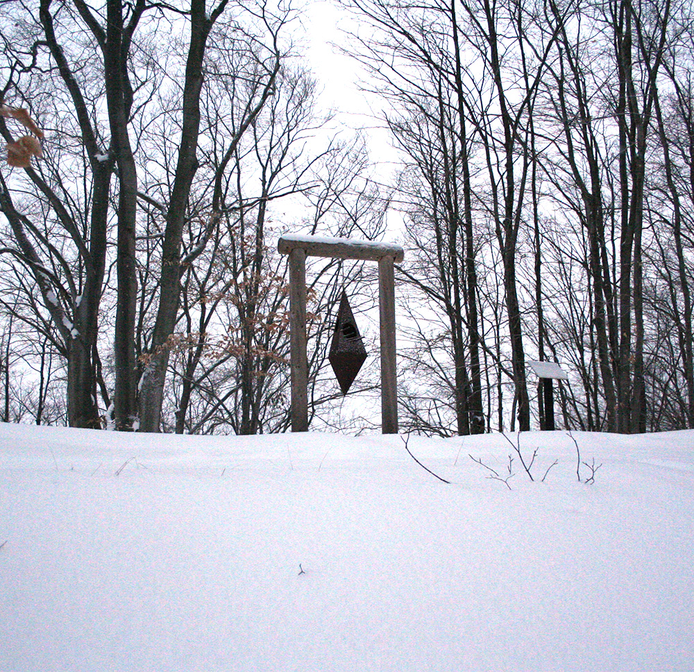 Singing Tree by Fritz Horstman in winter