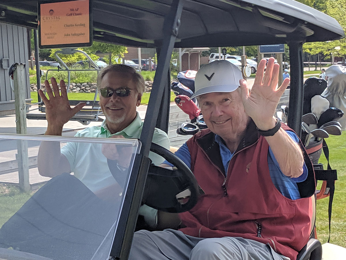 Take off at the Art Park Golf Classic